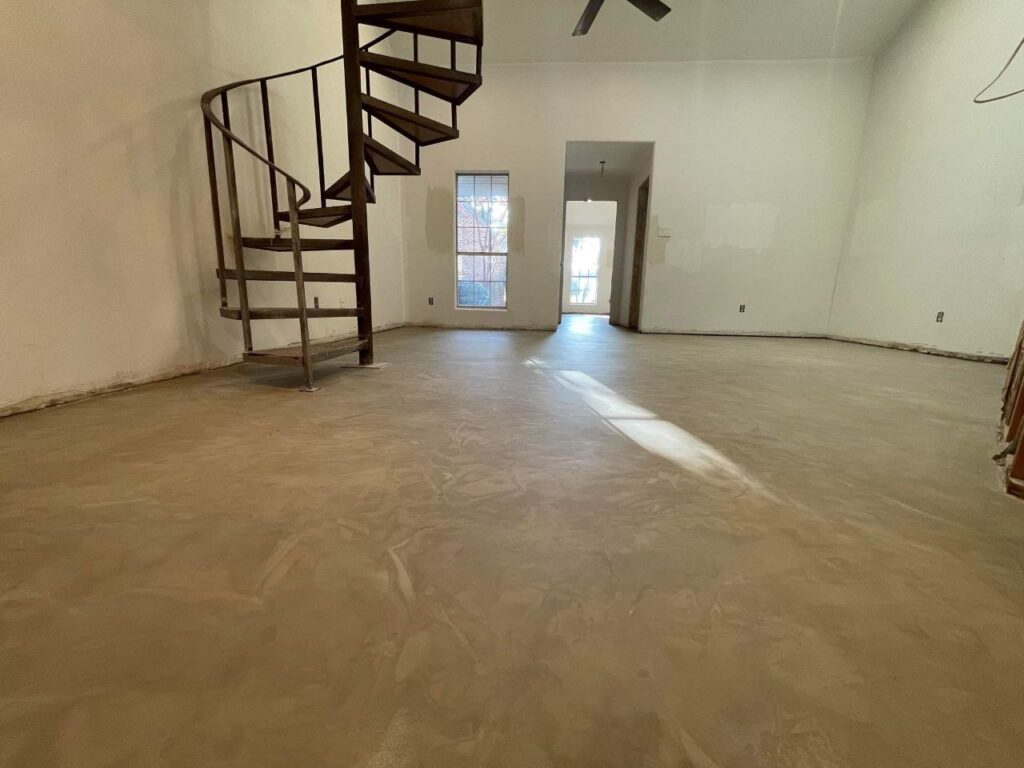 basement epoxy flooring